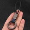 Multifunctional Leather Waist Hanging Key Chain Zinc Zinc Alloy Car Trinket Keyring  Men Birthday