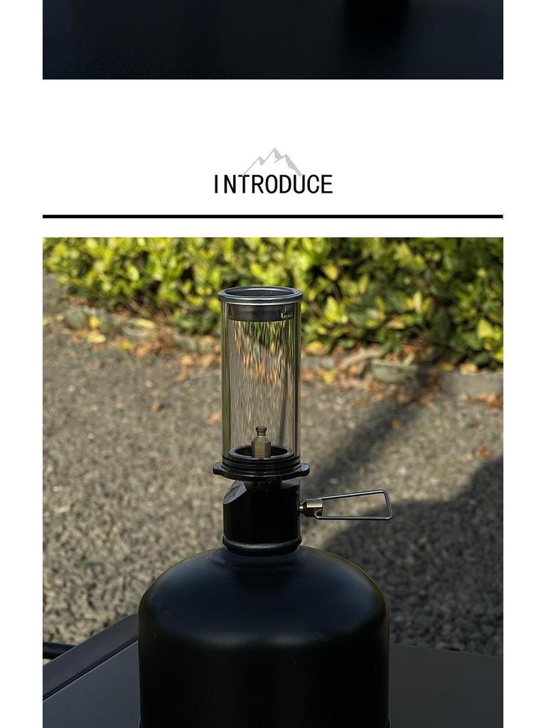 COOLCAMP Retro Outdoor Camping Lantern - Atmospheric Kerosene Tent Light
