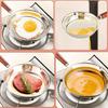316 Stainless Steel Oil Pot Egg Frying Pan Mini Soup Milk Pot Cooking Saucepan Scalding-proof Kitchen Tool Cookware Accessories