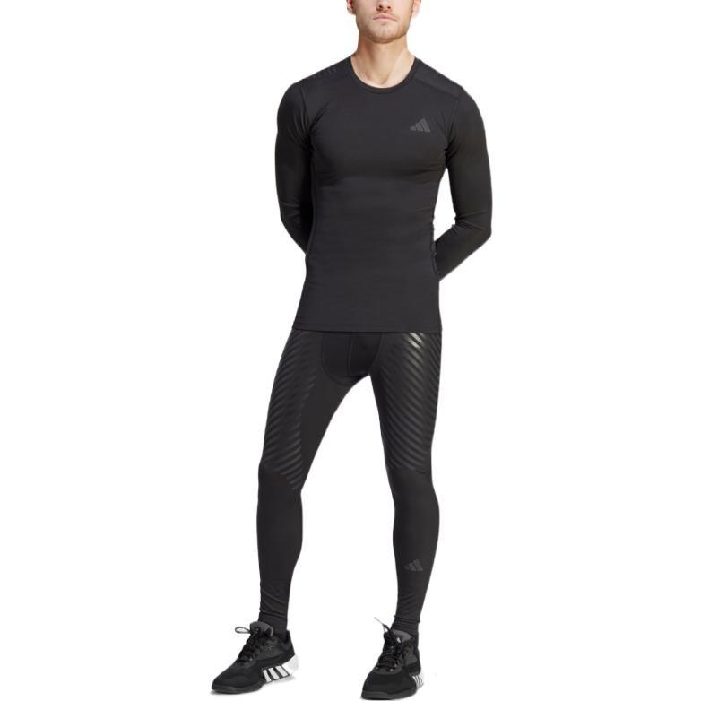 adidas Бесплатная доставка с AdiClub Techfit Control X RHEON™ Мужская футболка с длинным рукавом HS9814
