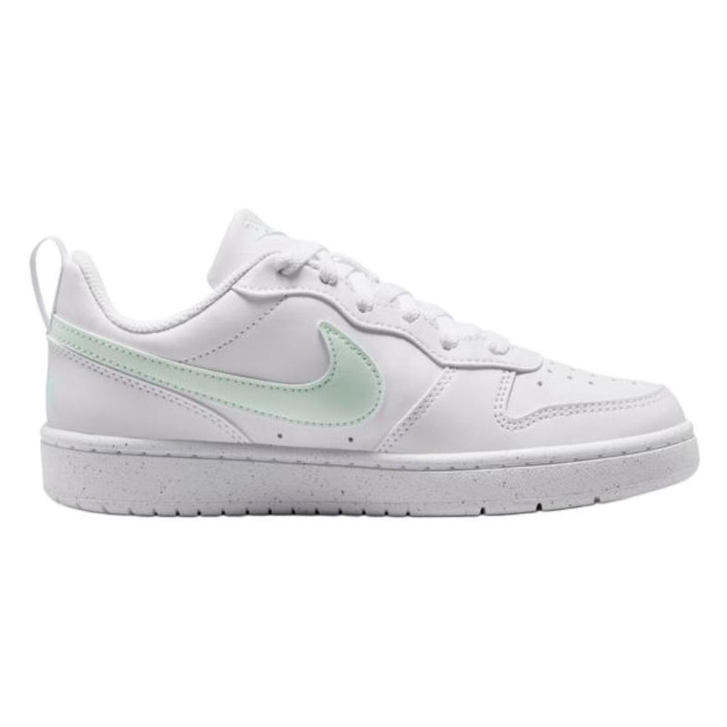 Nike Кроссовки для детей Court Comfortable Versatile Low-Top Детские кроссовки Белый Зеленый DV5456-138