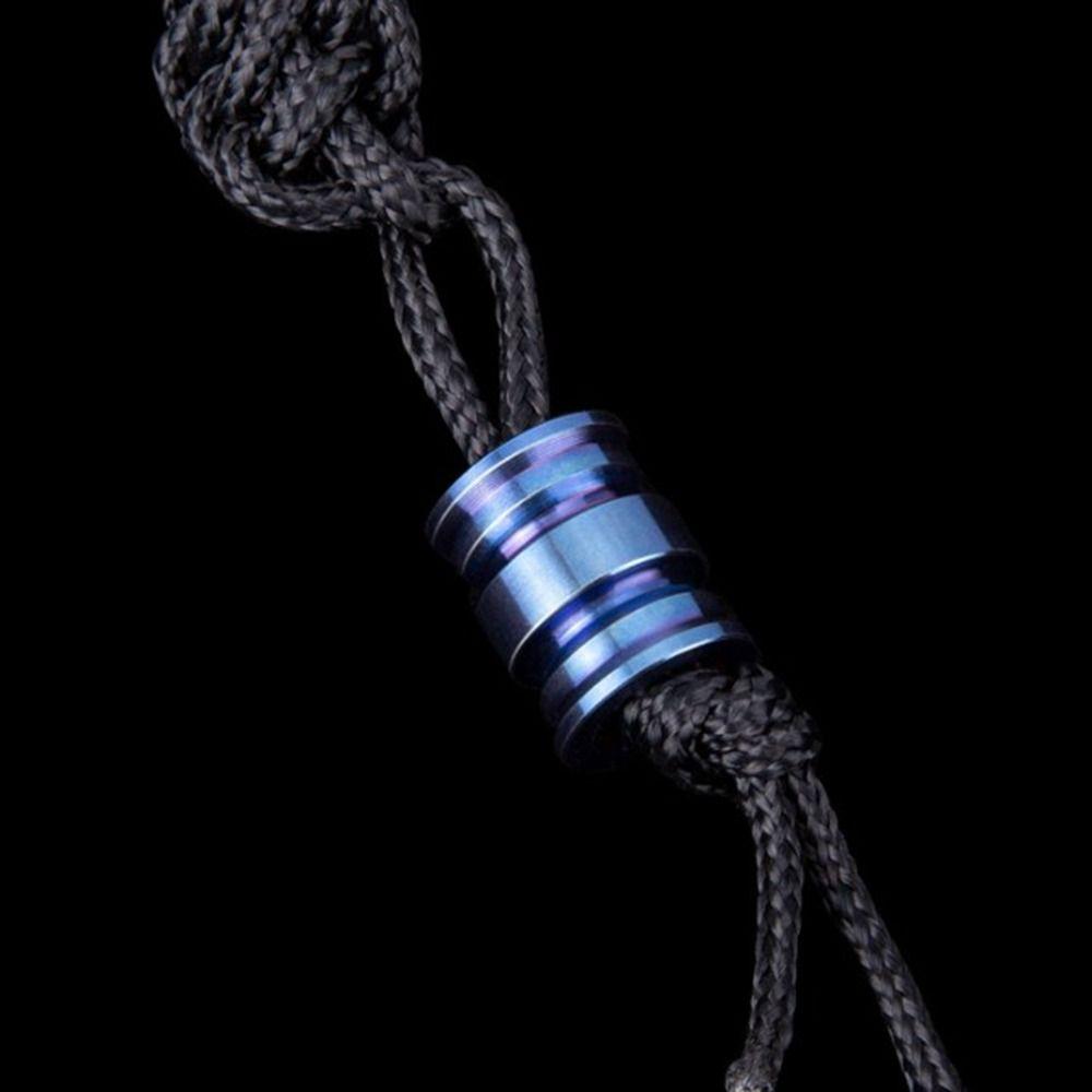 10 Styles TC4 Knife Beads High Quality Camping Knife Gadgets Knife Lanyard Pendant EDC Multi Tools