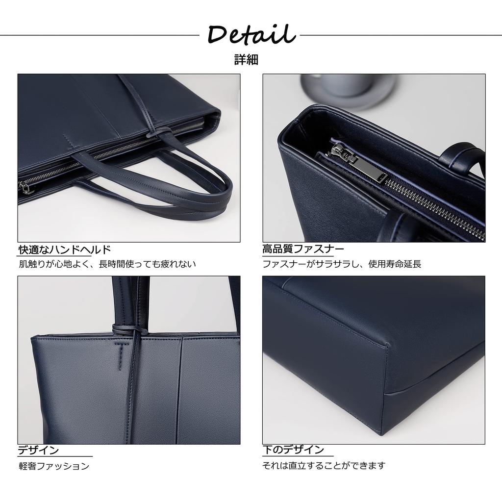 Сумка-тоут Деловая сумка Большая вместительная сумка Изысканная элегантная кожа [FSD.WG] Мужская