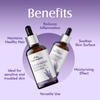 Aravi Organic 100% Pure Lavender And Rosemary Essential Oil For Hair Growth, Hair Fall Control And Skin Care - For Women and Men -15 ml Each