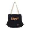 2025 new women's large-capacity shoulder tote bag cartoon printing simple high-end trendy handbag