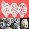 6 шт./компл., новые пасхальные яйца, трафарет для торта, инструменты для украшения торта, кружевные трафареты для украшения торта, помадка, печенье