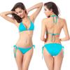 Two-piece Swimsuit - Demark - Sexy Bikini - Triangle Top - Blue Color - Size XL