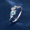 Кольцо Planet Geometric для женщин, индивидуальный дизайн Sense Of Daily Jewelry, имитация лунного камня Universe