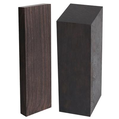 Заготовка из черного дерева 120x40x10/50 мм, деревянные блоки для резьбы, незаконченный деревянный блок, материал для самостоятельной сборки музыкального инструмента