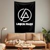 Rock And Roll Music Tapestry Linkinparks Rock Band Home Decoration Wall Hanging Bedroom Dormitory Background Cloth Concert Decor