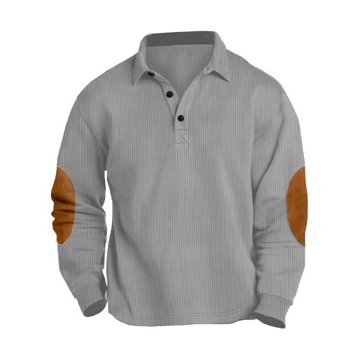 Новый универсальный повседневный деловой свитер на весну и осень для мужчин с воротником-стойкой и длинными рукавами, повседневный свитер с капюшоном из жаккардовой вязки