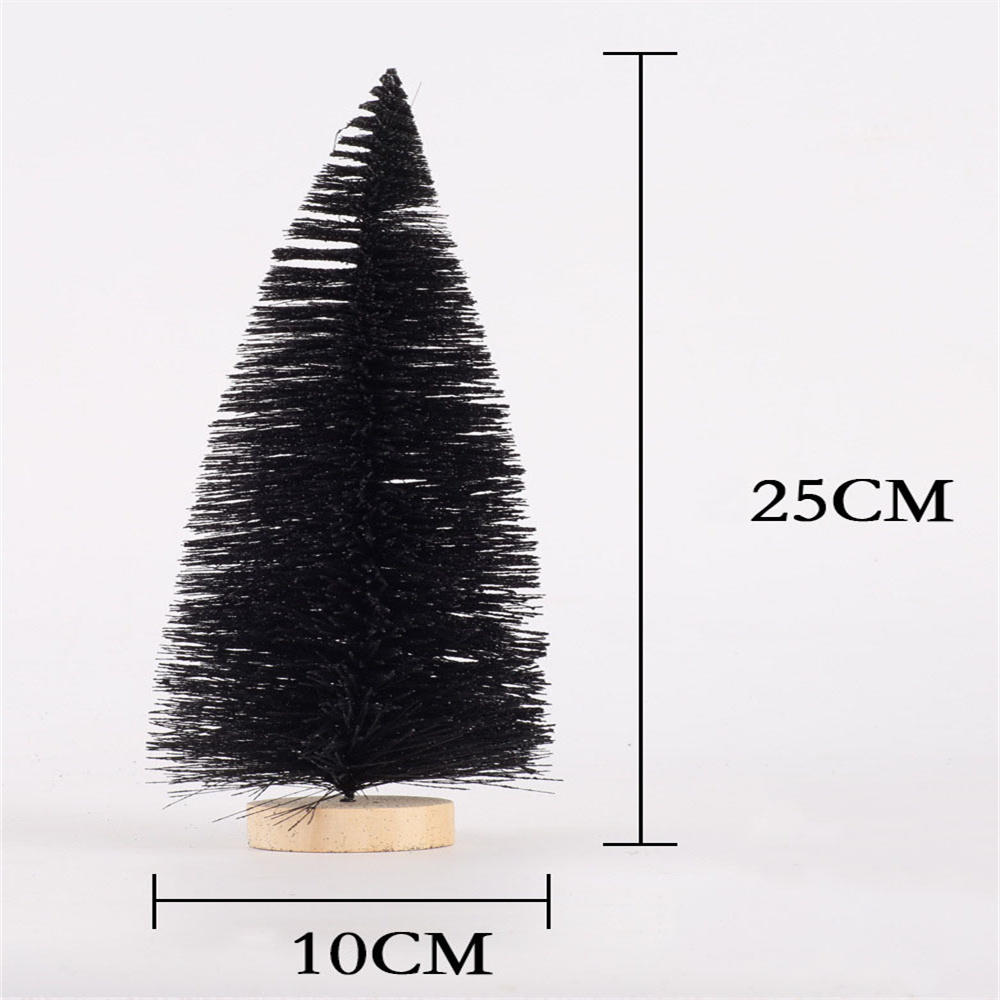15/25cm Mini Christmas Tree Fake Pine Trees DIY Photo Prop for Home Decoration 2025 New Year Gift DIY Craft Desktop Xmas Decor