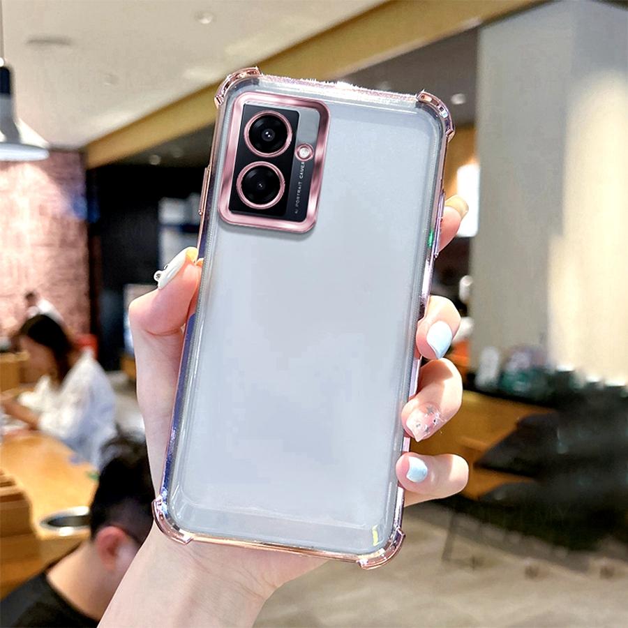 Ударопрочный чехол для объектива для Motorola Moto G20 G82 5G G72 G75 G84 G04 G24 E14 G34 G22 G53 E13 G14 E15 G05 G60 Силиконовый чехол с покрытием
