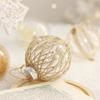 Set of 6 Christmas Ball Shatterproof Christmas Ball Ornaments Christmas Tree Baubles for Home Thanksgiving Party Holiday Decor