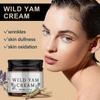 60ml Organic Wild Yam Cream Natural Wild Yam Cream for Hormone Balance, Firming Anti-Aging Moisturizing Cream