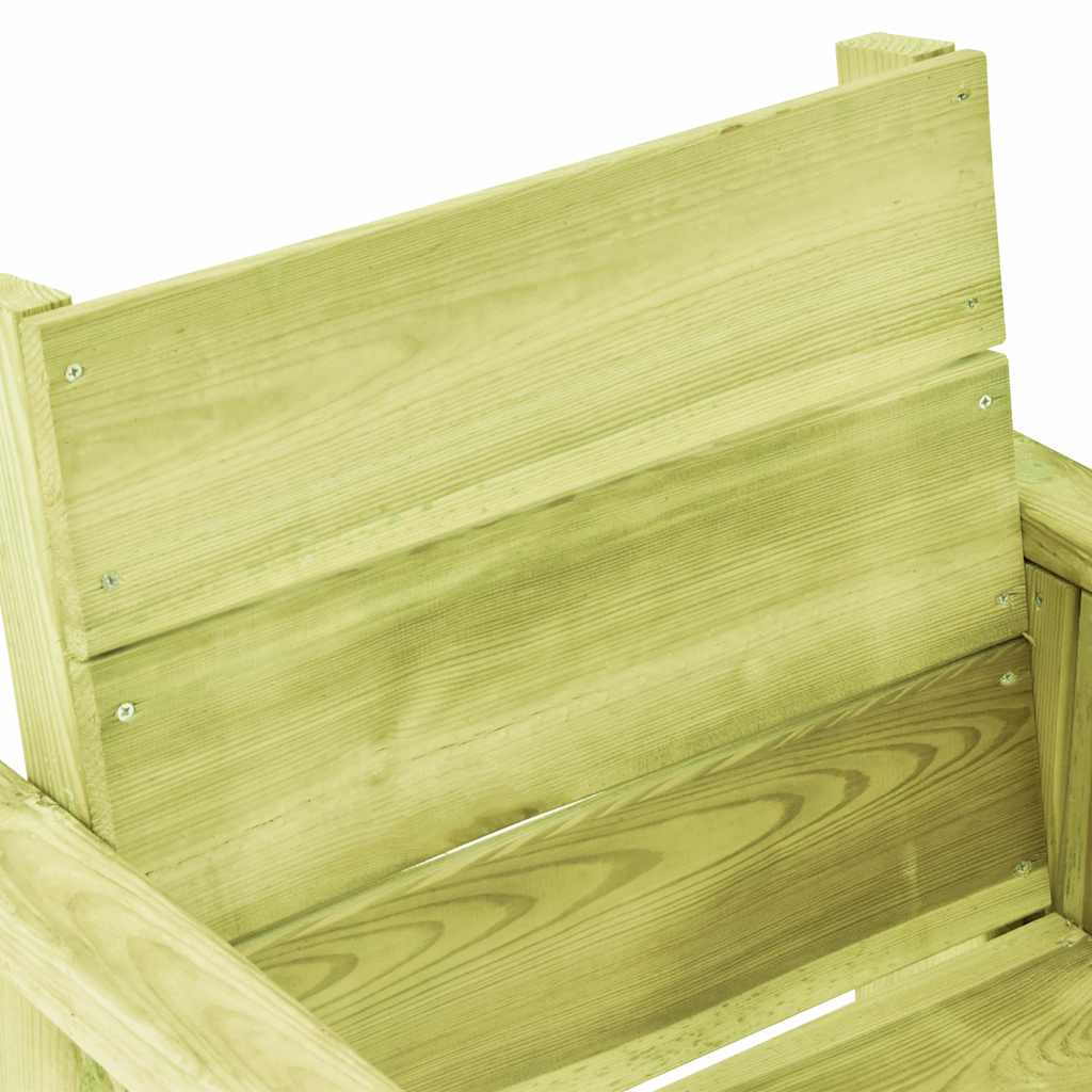 vidaXL Gartenstuhl Imprägniertes Kiefernholz
