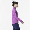 Mizuno Stretch Fleece Training High Long Vivid Orchid Size M Women's Shirt, Neck, Sleeve, Heather, (Product Code 32MAA840)