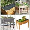 Fabric Liner for Large Veg Trough Heavy Duty Plant Grow Bags Prevent Weeds From Infiltrating Beds