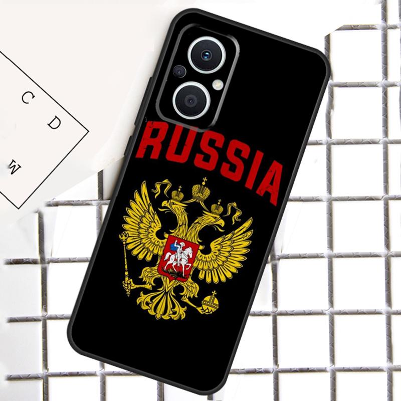 Чехол для телефона с флагом и гербом России для OPPO Reno 7 8 Lite 8T 10 11 12 13 14 Pro 14F OPPO Find X9 X8 X6 X5 Pro