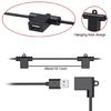 USB Шнур питания 240 см Разветвитель на 5 портов Для светодиодных лент Настольный вентилятор Камеры видеонаблюдения Зарядка 5 В