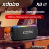 Xidobao XDobo X8 Динамик Bluetooth третьего поколения 60 Вт - Высокая мощность, Портативное домашнее аудио с сабвуфером.