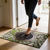 Yousheng 3D Optical Illusion Floor Mat Non-Slip Vision Rug Realistic 3D Carpet for Living Room Bedroom Bathroom Hallway Easy Care Decorative Rug