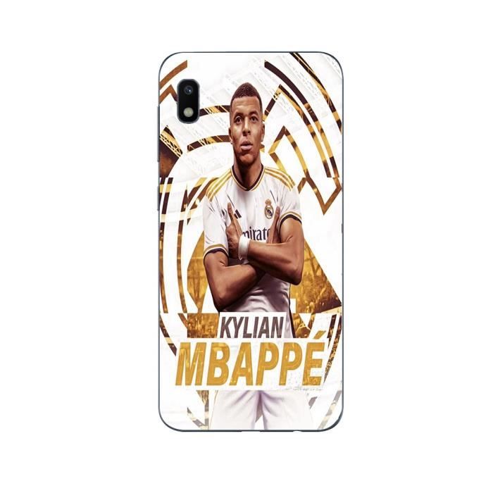 Coque - Maniacase - Samsung Galaxy A10 - Noir - Kylian Mbappe - Souple