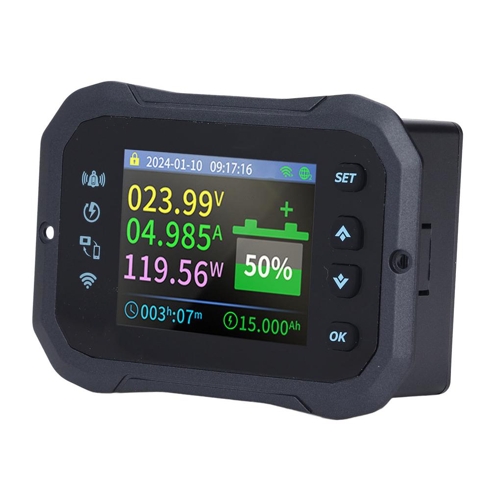 Кулонометр для автофургона, Wi-Fi, пульт дистанционного управления, емкость аккумулятора, вольтметр 10-100 В 100 А