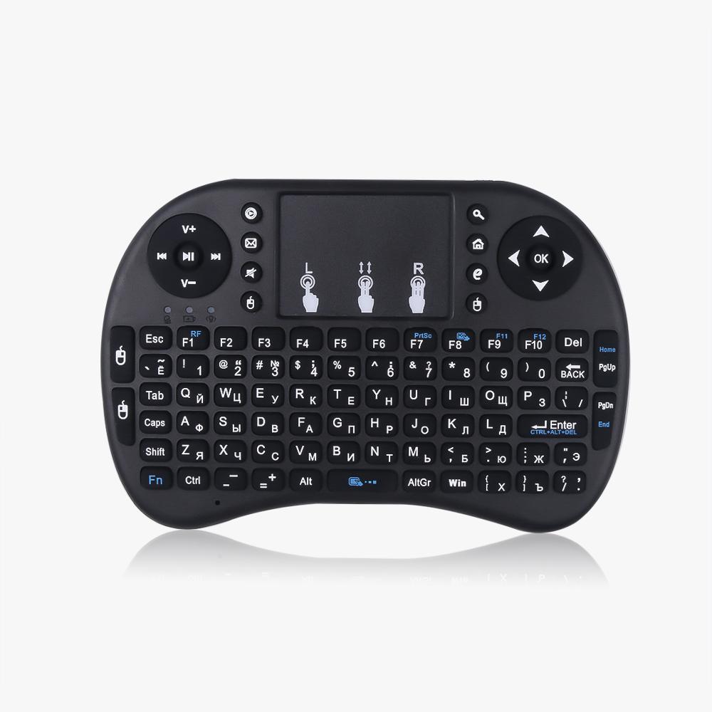 1PC 2.4GHz Mini Wireless Keyboard Remote Control Air Mouse Touchpad for Smart TV Box PC