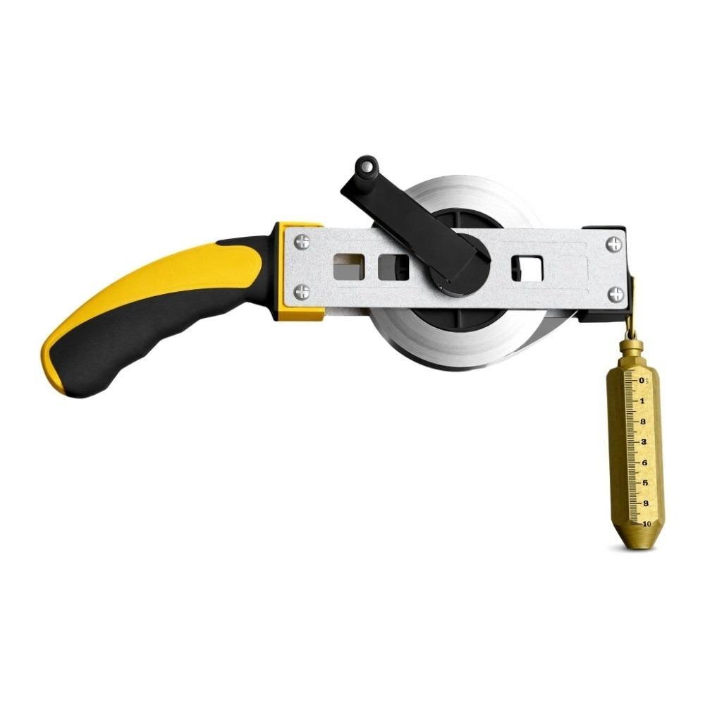 20M Length Fuel Measuring Tape Brass Plumb Bob Oil Gauging Tape  Deep Fuel Storage Tanks