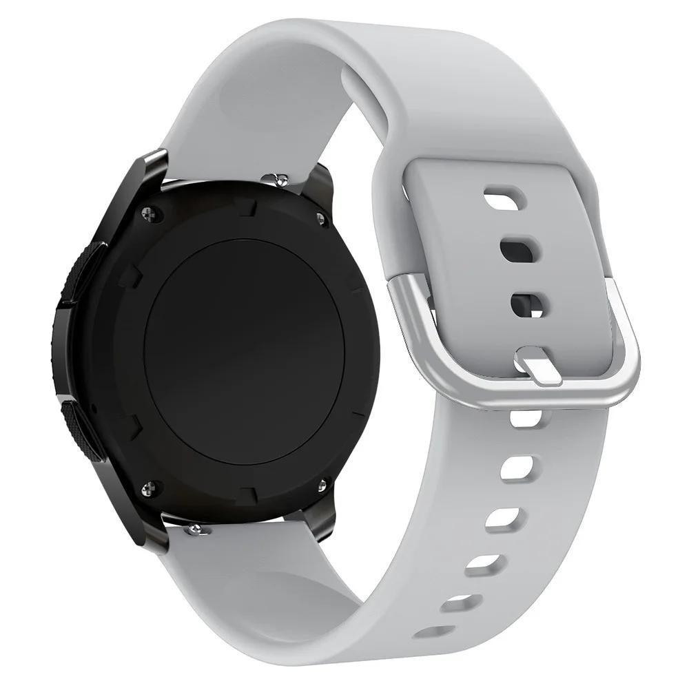 20 мм/22 мм ремешок для Samsung Galaxy Watch Active 2 40 мм 44 мм 3 Gear Sport браслет сменный ремешок для часов 20 мм 22 ремешок для часов