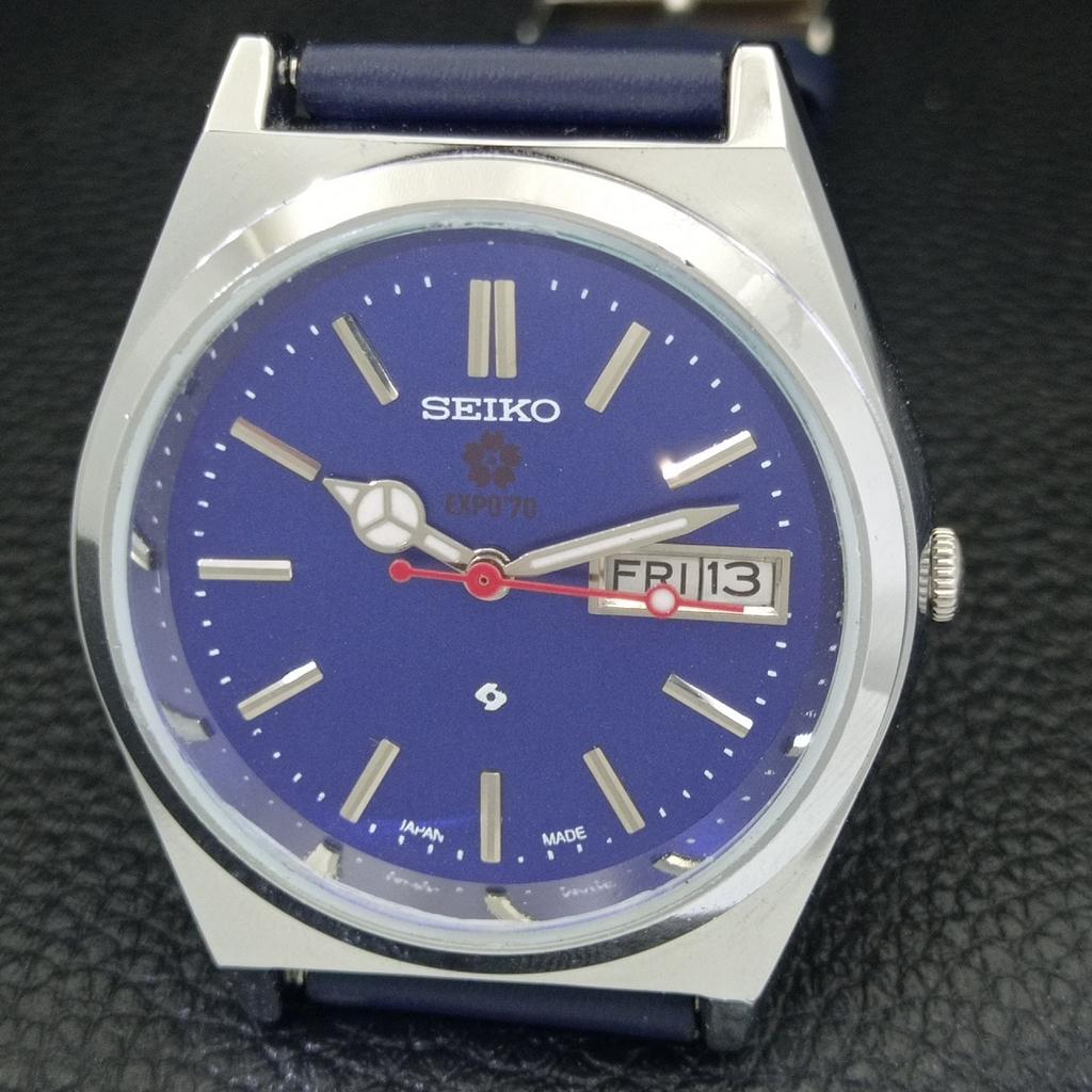 REFURBISHED VINTAGE SEIKO EXPO 70 AUTOMATIC 6309A JAPAN MENS WATCH a441837-1