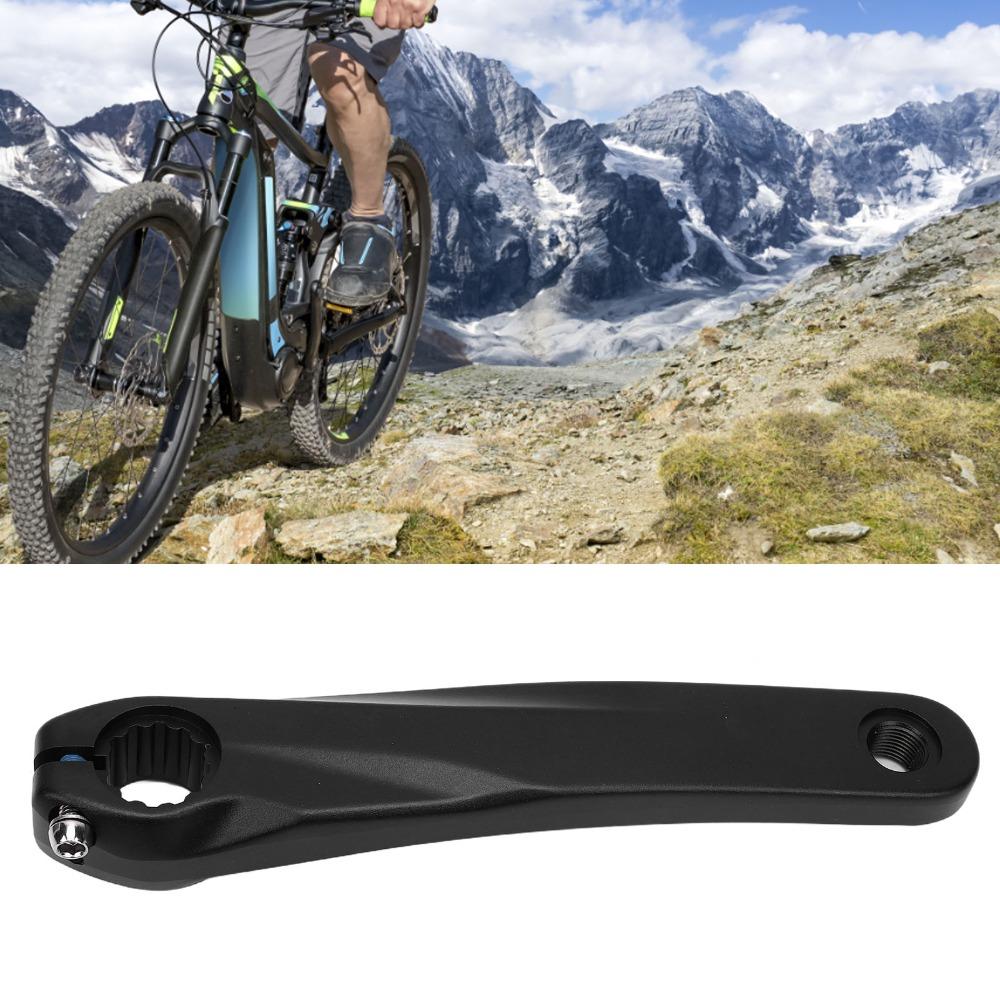 Black Bicycle Left Crank Arm for Prowheel 12 Spline Crankset Bike Workshop Use