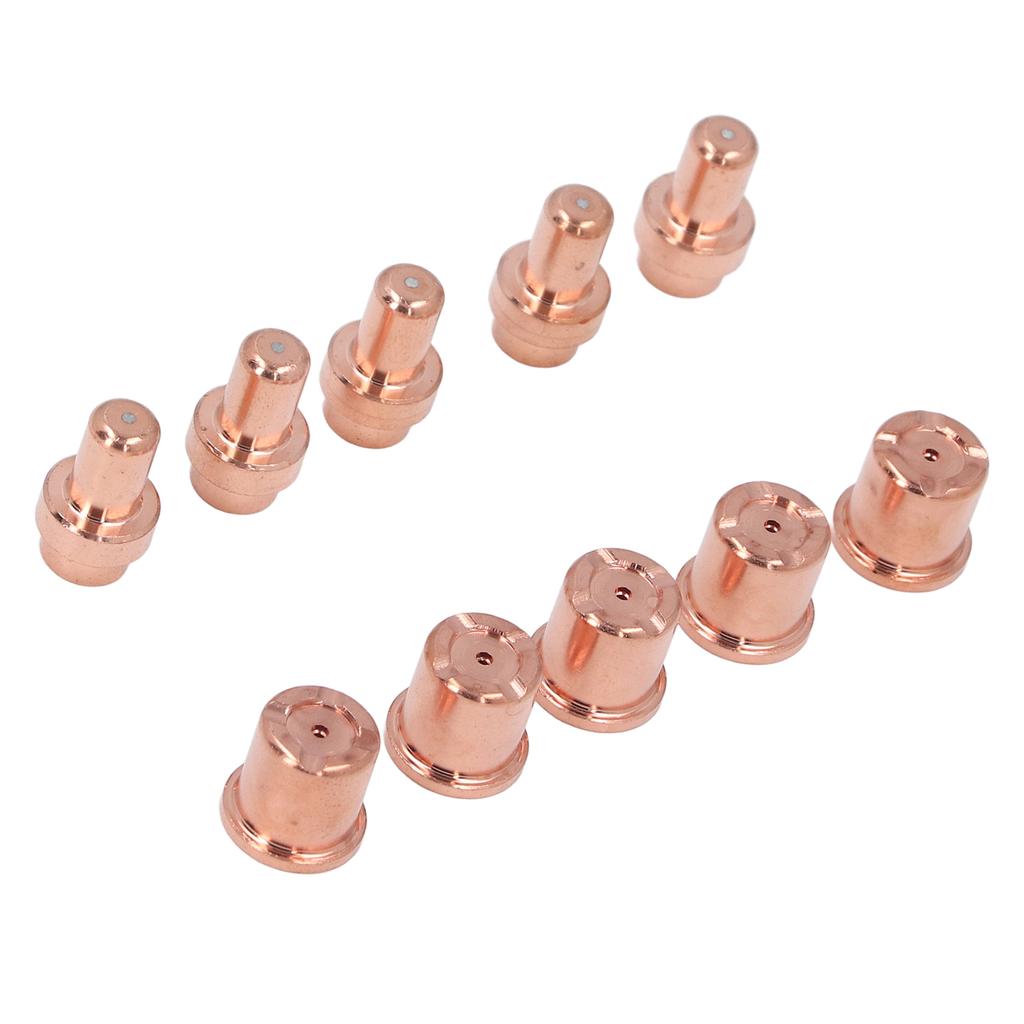 Набор из 10 шт. Электрод сопла плазменного резака Комплект Наконечники и электроды Замена для Trafimet CB50