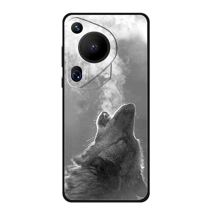 For Huawei Pura 70 Ultra Case 70Ultra Black Silicone Soft Back Cover Case For Huawei Pura 70 Ultra Phone Case Cover Pura70 Ultra