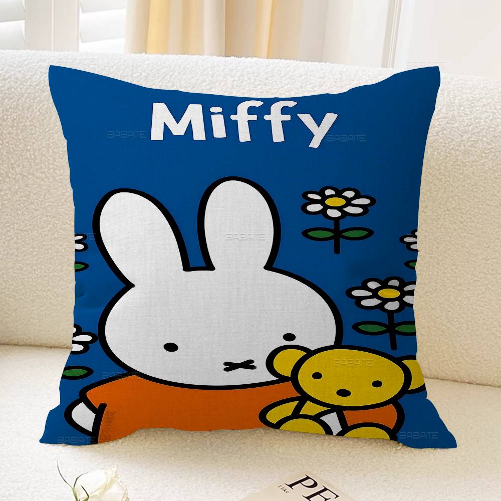 Cartoon Mmiffy Cute Pillow Gifts Home Office Furnishings Bedroom Sofa Car Cushion Cover Case xcm