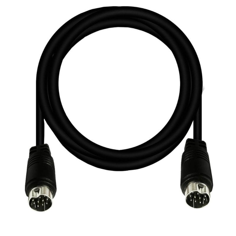 3/1.5/1/0.5м S-video Кабель Папа-Папа 10-контактный Mini DIN Компьютерный Разъем ТВ Кабель Для Проектора Видеомагнитофона DVD Никелированный