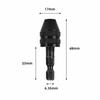 Adaptateur pour mandrin de perceuse-visseuse - AIMOONSA - H01335 - Mandrin 6,5 mm - Manche hexagonal 0,3–3,6 mm - 1 pièce