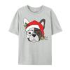 Frenchie White Graphic Tee Men's Clothes Lovers Day Oversized T Shirt Men Band Tshirts Vegan
