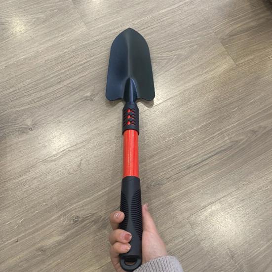 Садовая лопата из нержавеющей стали, инструмент для посадки на открытом воздухе из углеродистой стали, эргономичная ручка, легкий, прочный для домашнего сада, горшечные растения