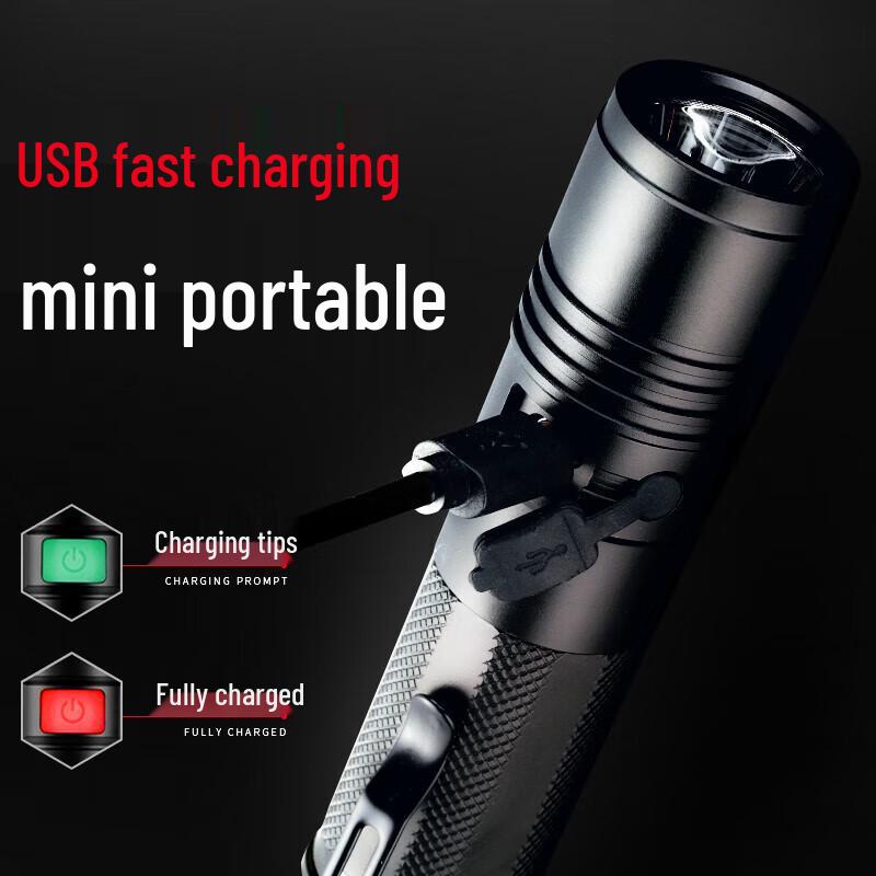 SupFire A5-L2 USB Rechargeable LED Flashlight