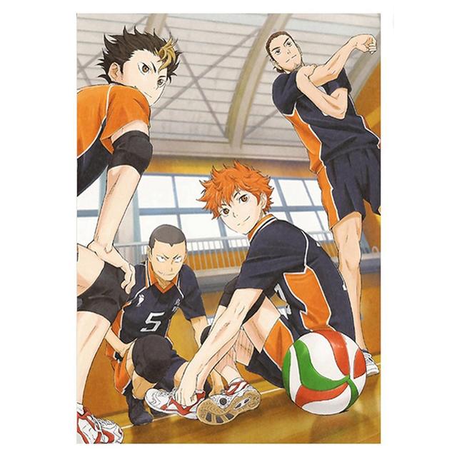 Аниме постер волейбол мальчик холст картина Haikyuu японский стиль мультфильм плакат Cuadros настенные художественные фотографии для гостиной
