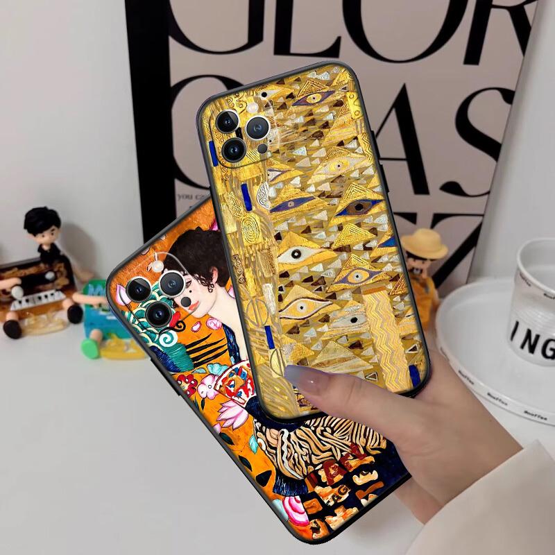 BH26 Gustav Klimt New High-End Shell Phone Case for Redmi Note 13 14 Pro+ Plus A3 A3X 13X 13C 13R 14S 14C 14R
