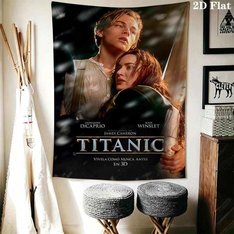 Titanic Journey Tapestry Background Cloth Fashion Print Atmospheric Background Cloth Background Cloth Wall Covering Decoration