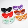 4708 Millennium Personality Street преувеличенные солнцезащитные очки, европейские и американские Y2K модные цветные волновые очки хип-хоп солнцезащитные очки