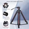 Miliboo MTT605A 66.9-inch Foldable Tripod Camera Stand with Fluid Tripod Head Aluminum Alloy