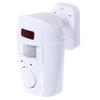 Wireless Pir Motion Sensor Alarm + 2 Remote Controls Shed Home Garage Caravan