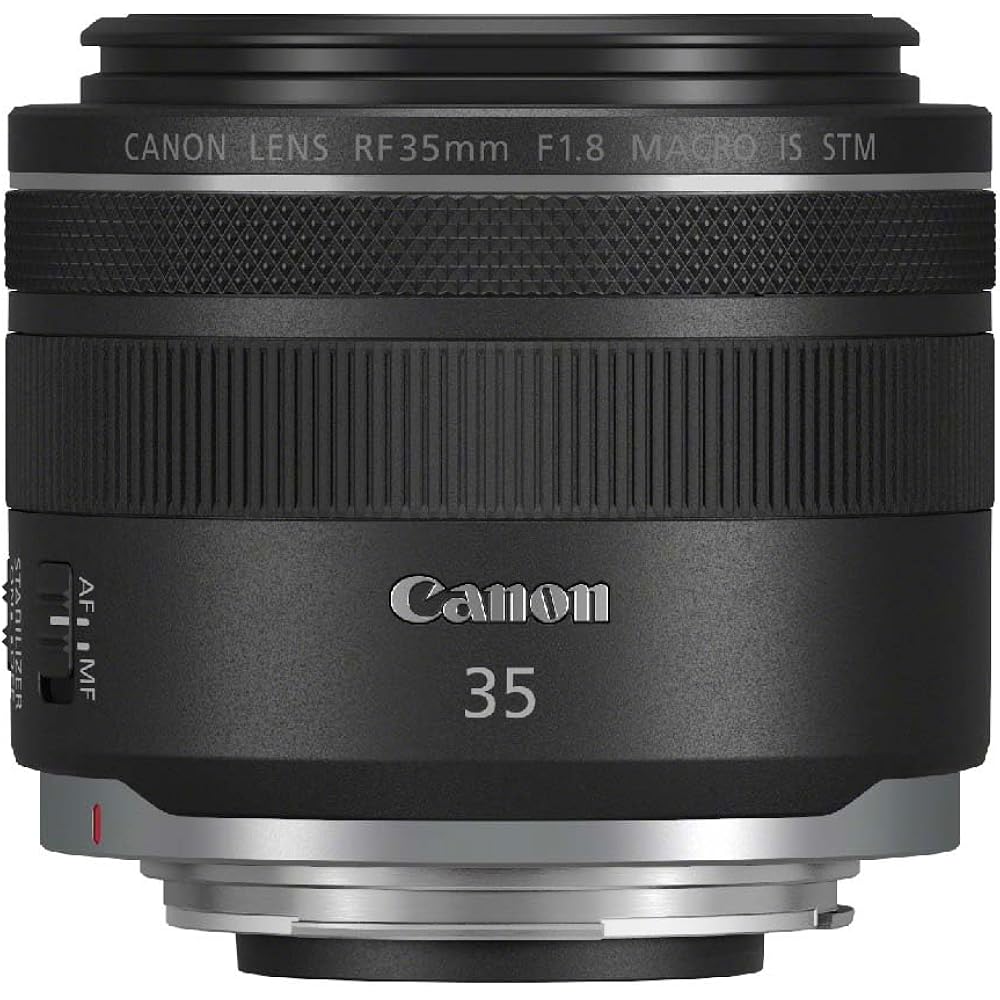 Canon RF3518MISSTM Single Focus Wide Angle Lens RF35mm F1.8 Macro IS STM EOSR Compatible