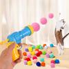 Interactive Launch Training Cat Toy Including Launcher and Bubble Ball Suitable It Is A Sports Toy That Promotes Love and Trust