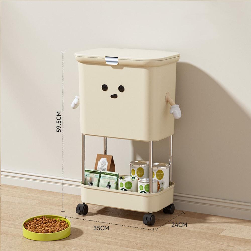 High-capacity Storage Shelf Durable Cereal Container High Quality Food Container Living Room